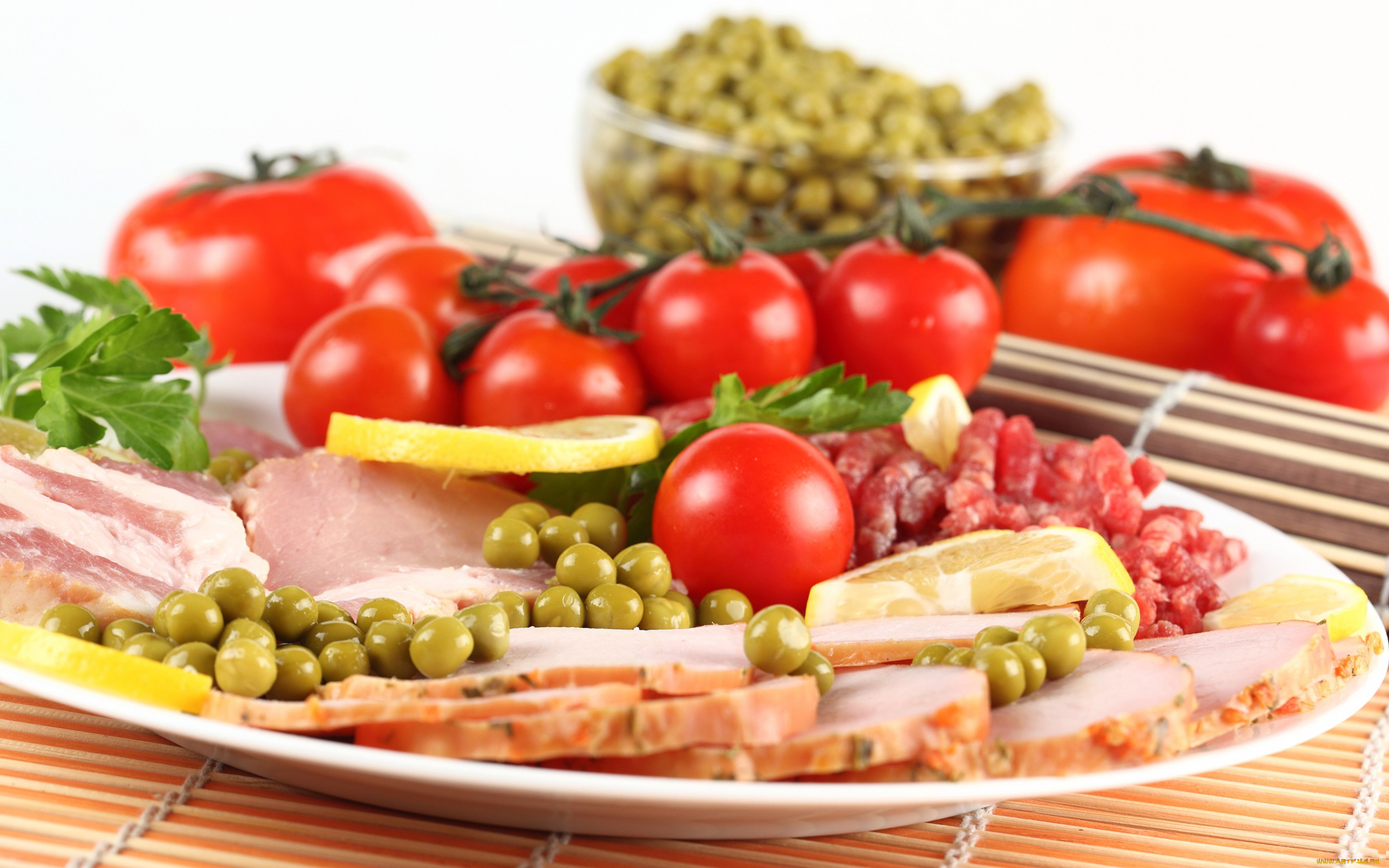 , , , , , , tomato, ham, meat